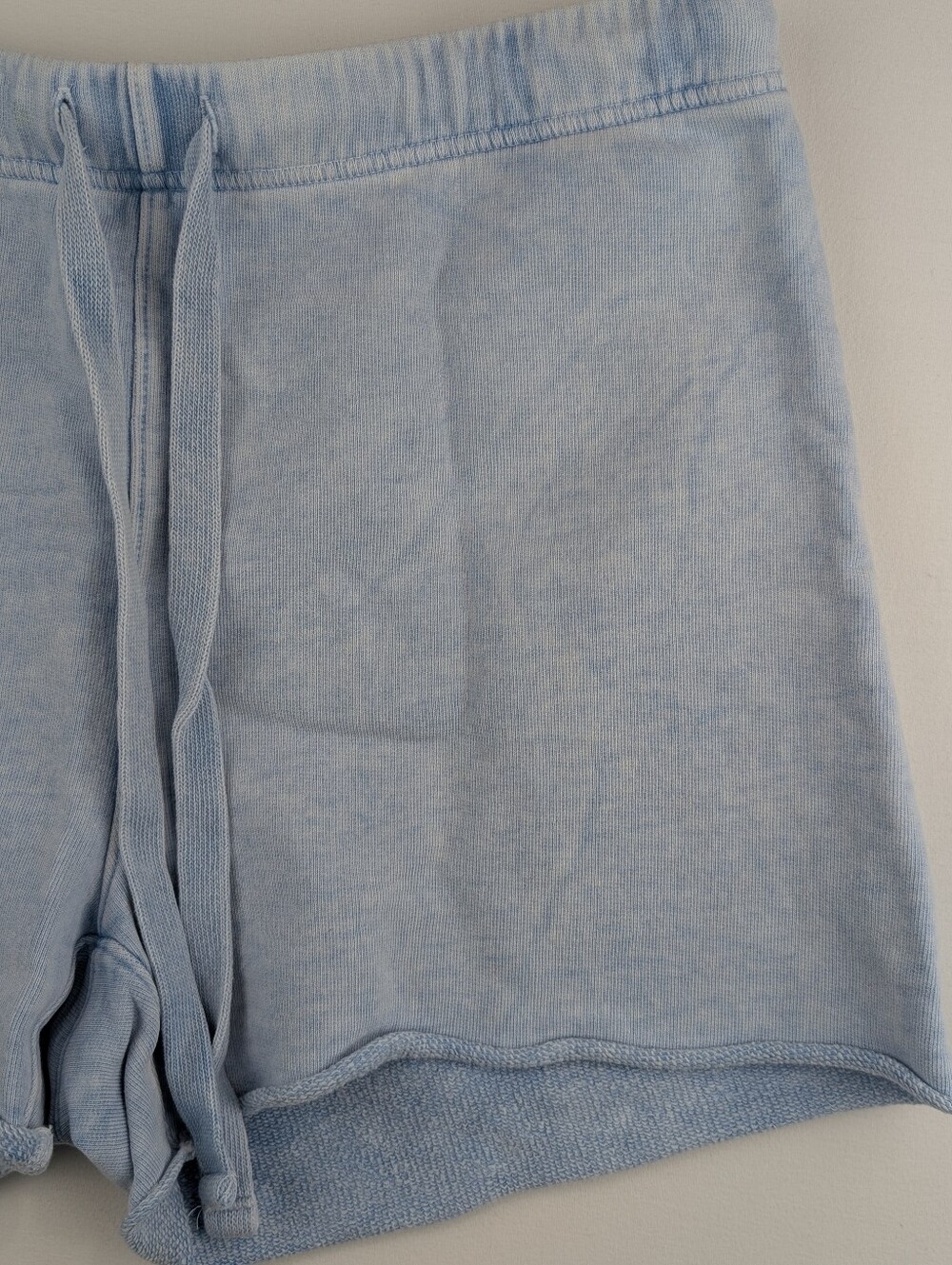 Frank & Eileen Tee Lab - Pearl Favorite Mineral Blue Sweatshorts Size Large - Picture 6 of 12
